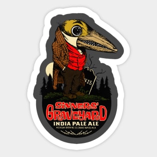 Vintage Scary Pale Ale Sticker